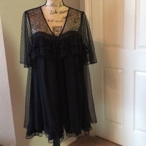 ♠️♥️🔥Sexy black lace cocktail dress